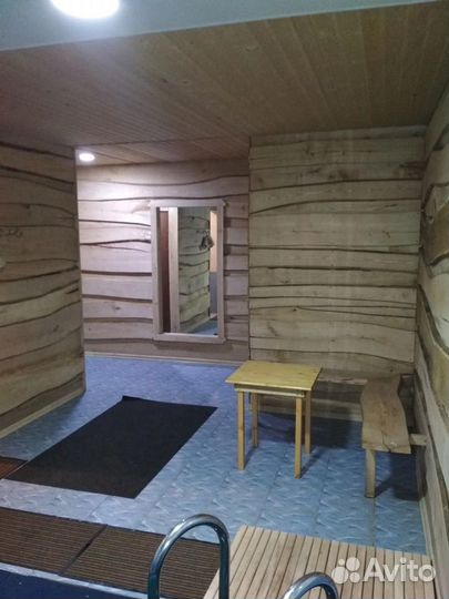 Сауна с бассейном