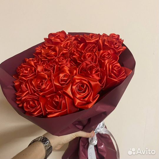 Подарки, букеты из роз ручной работы