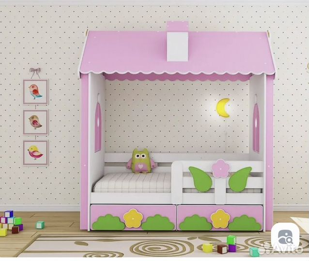 Детская кровать домик
