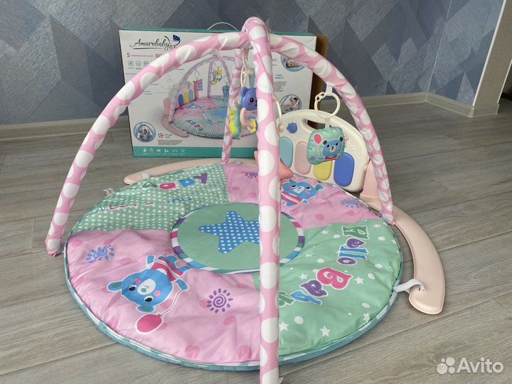 Развивающий коврик с пианино