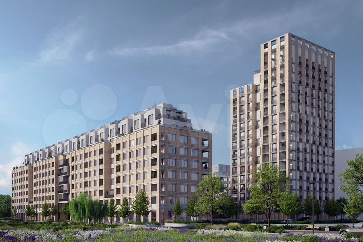 1-к. квартира, 43,2 м², 2/8 эт.