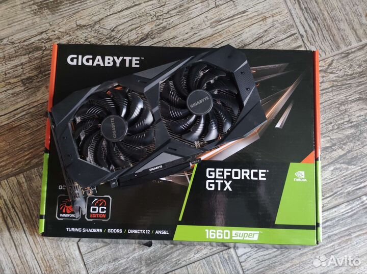 Видеокарта GTX 1660 super