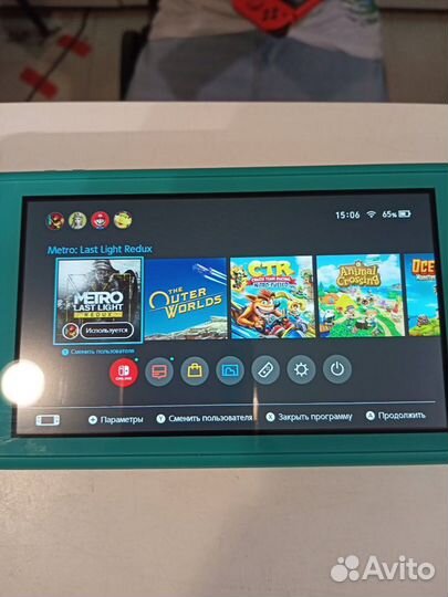 Nintendo Switch + 9 игр, обменяем на вашу консоль