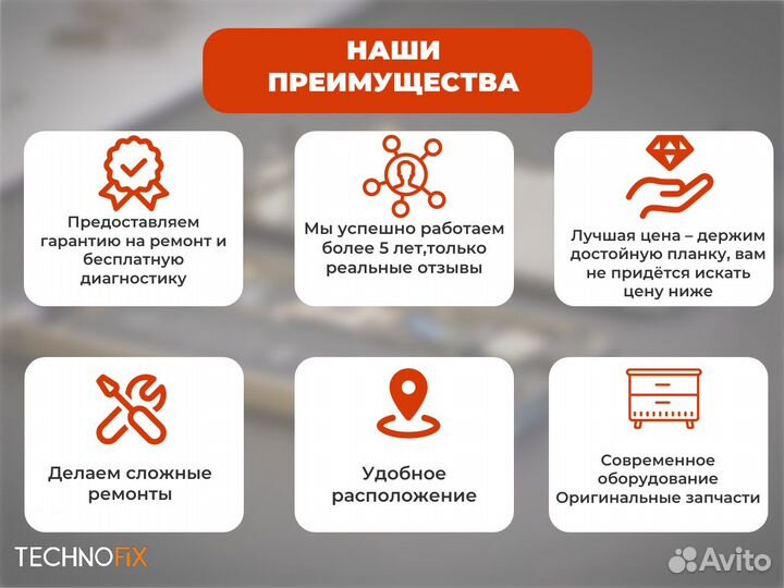 Ремонт телефонов iPhone/Samsung/Xioami/Honor