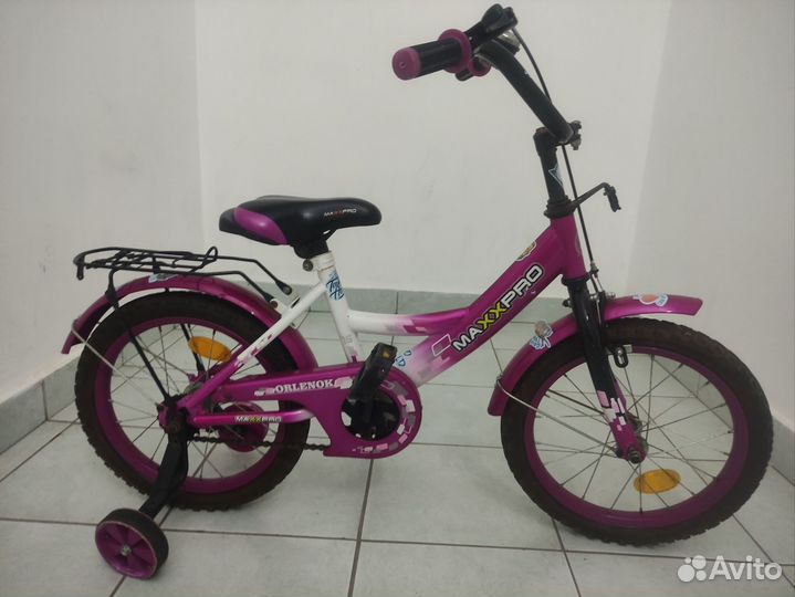 Детский велосипед бу 16