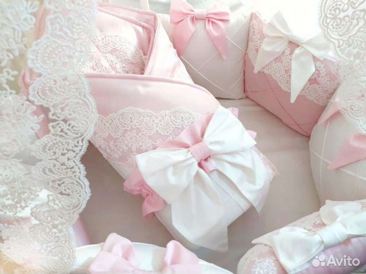 Бортики в детскую кроватку новые