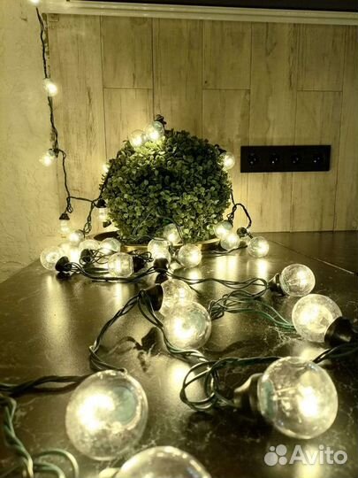 Ретро гирлянда уличная