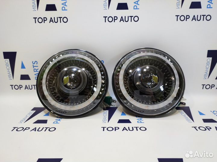 Фары Нива, УАЗ Premium LED Cyclope с анимацией