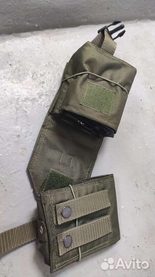 Подсумок свд на два магазина олива