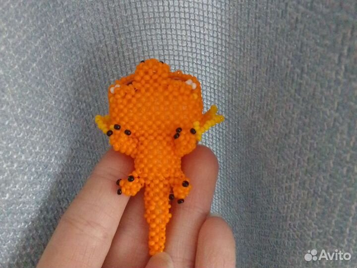 Фигурки животных из бисера