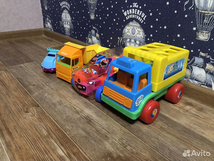 Детские машинки игрушки пакетом