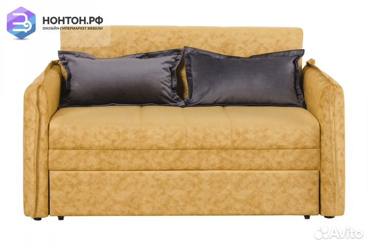 Диван выкатной Виола желтый