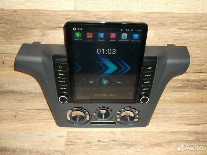 Магнитола Mitsubishi Outlander Android Tesla
