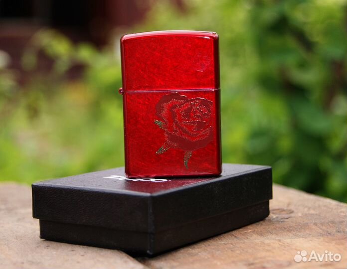 Оригинальная Zippo 21063 Large rose 1