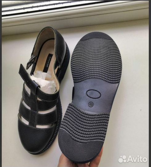 Сандали натуральная кожа tervolina