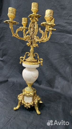 Часы бронзовые