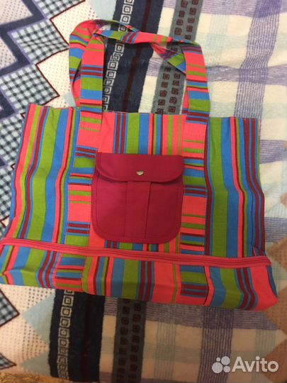 Пляжный набор: сумка + коврик