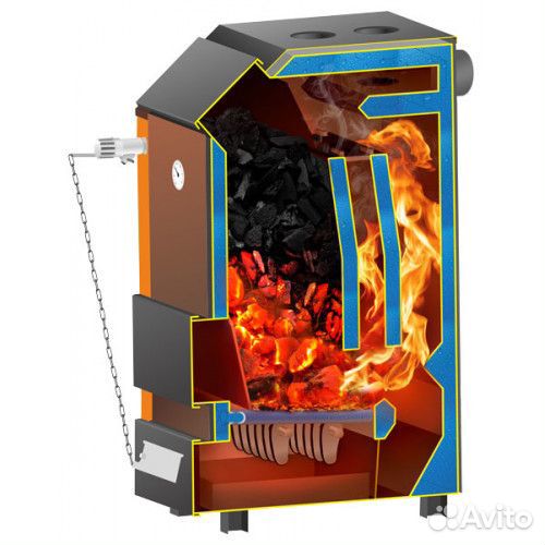 Котел длительного горения Магнум 15 кВт