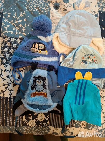 Шапки детские для мальчиков