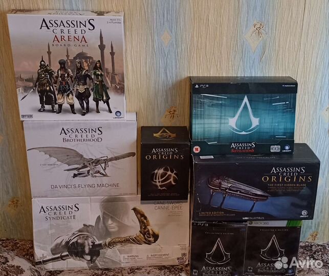 Коллекционные издания, фигурки Assassins Creed