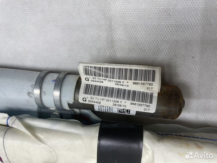 Шторка безопасности крыши Левая Citroen C3 Picasso