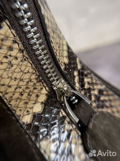 Сумка из натуральной замши