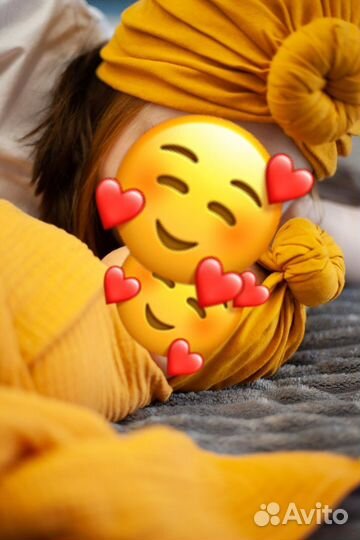 Тюрбан для сестренок/ для мамы и дочки