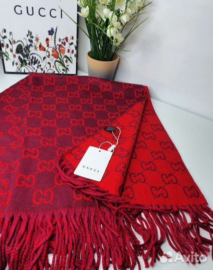 Палантин тёплый как новый