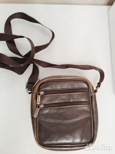 Сумка натуральная кожа мужская