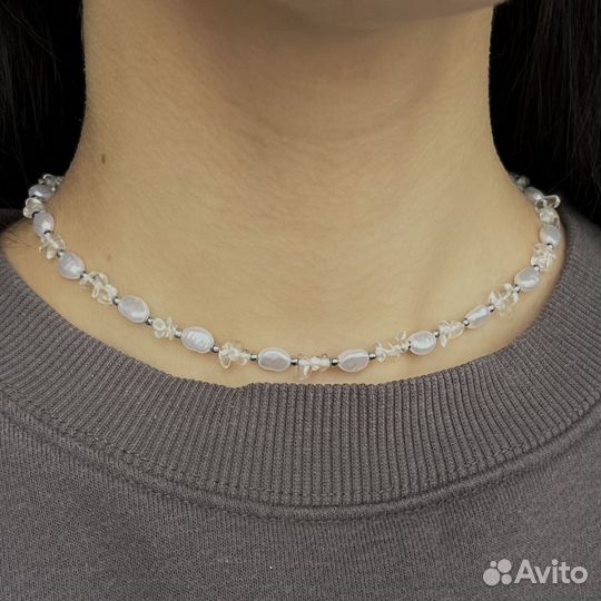 Украшение на шею ручная работа