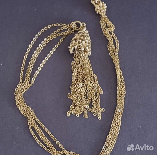 Колье бусы Monet