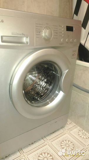 Стиральная машина LG inverter Direct Drive 6 kg