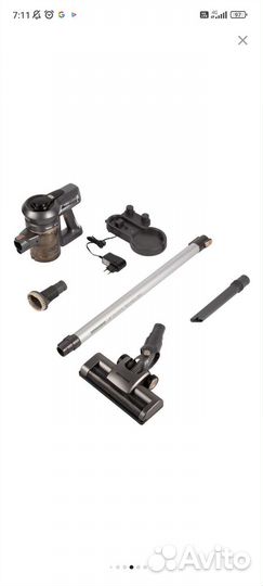 Пылесос redmond RV-UR378, серый