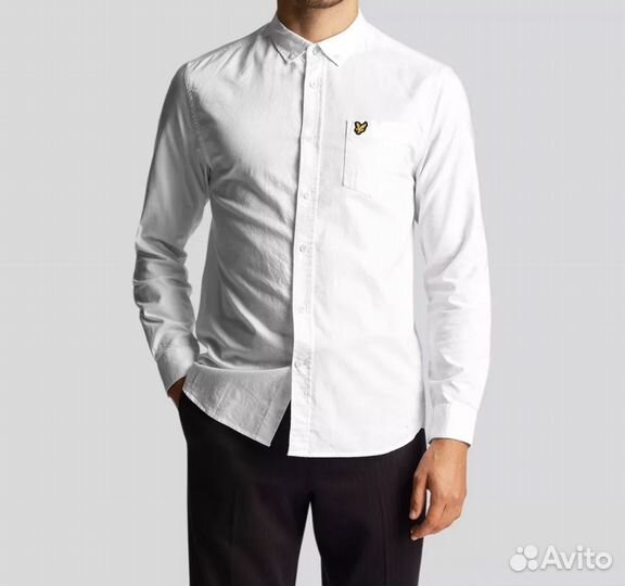 Мужская рубашка белая