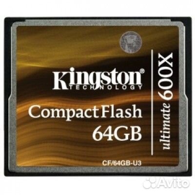 Карта памяти Kingston CompactFlash 64Gb Ultimate 6