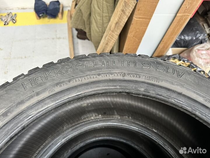 Nokian Tyres Hakkapeliitta 9 SUV 285/45 R22 114T