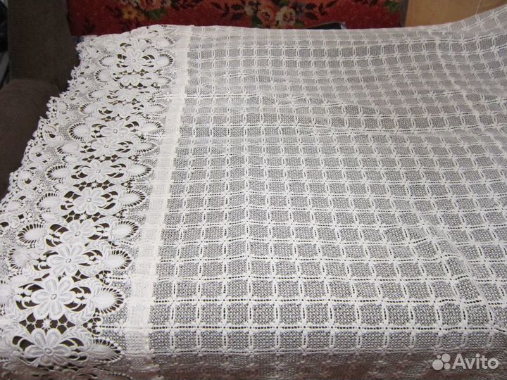 Ажурная тюль