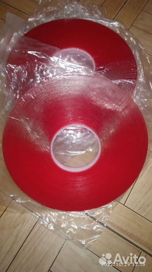 Скотч двухсторонний прозрачный