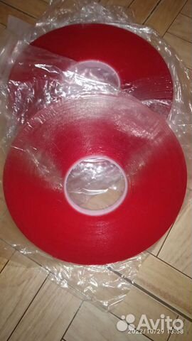 Скотч двухсторонний прозрачный