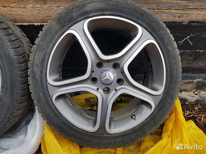 Диски R17 на Мерседес цла А класса Mercedes CLA A