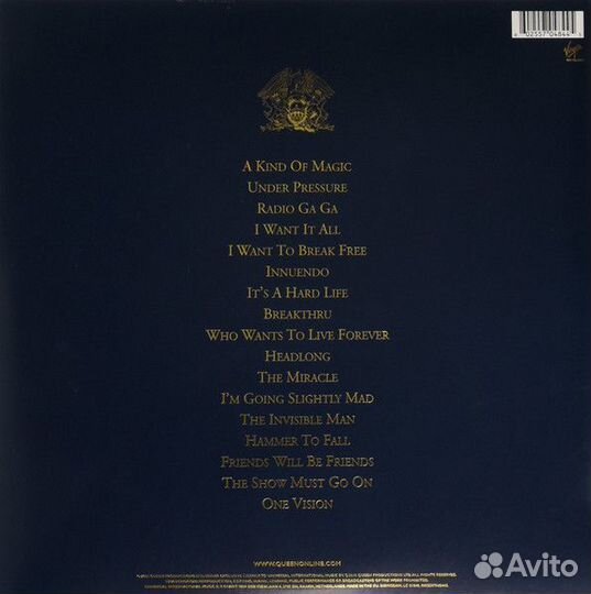 Винил Queen - Greatest Hits ll