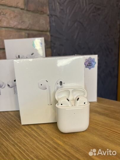 Беспроводные наушники airpods 2 премиальная копия