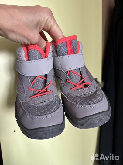 Ботинки для девочки 33р декатлон