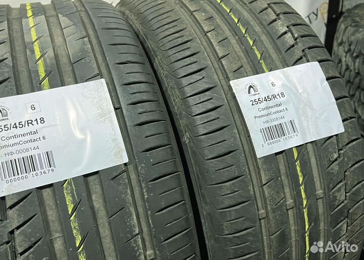 Continental PremiumContact 6 255/45 R18 94Y