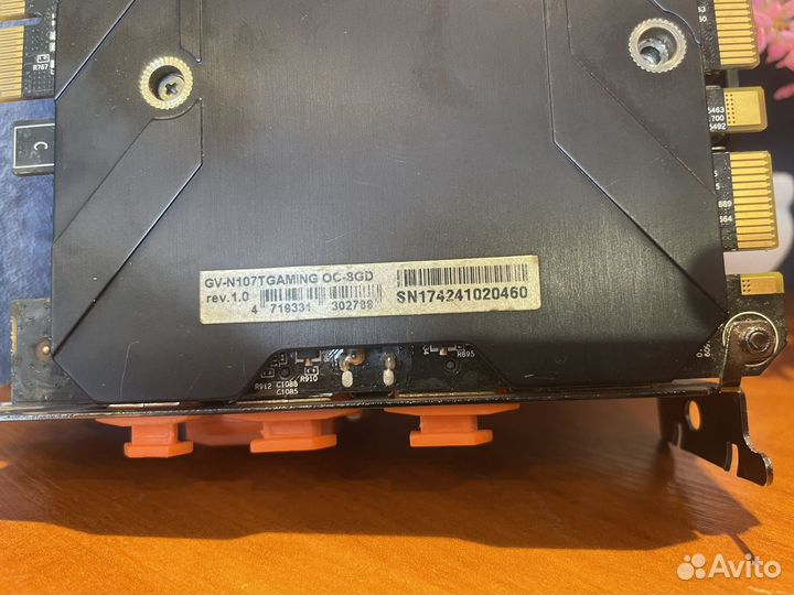 Видеокарта Nvidia GeForce GTX 1070 Ti 8GB Gigabyte