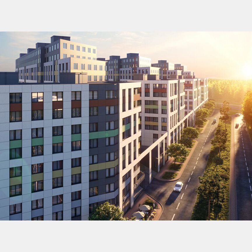 Квартира-студия, 36 м², 1/13 эт.