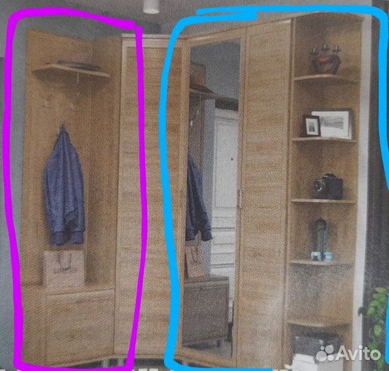 Шкаф в прихожую бу