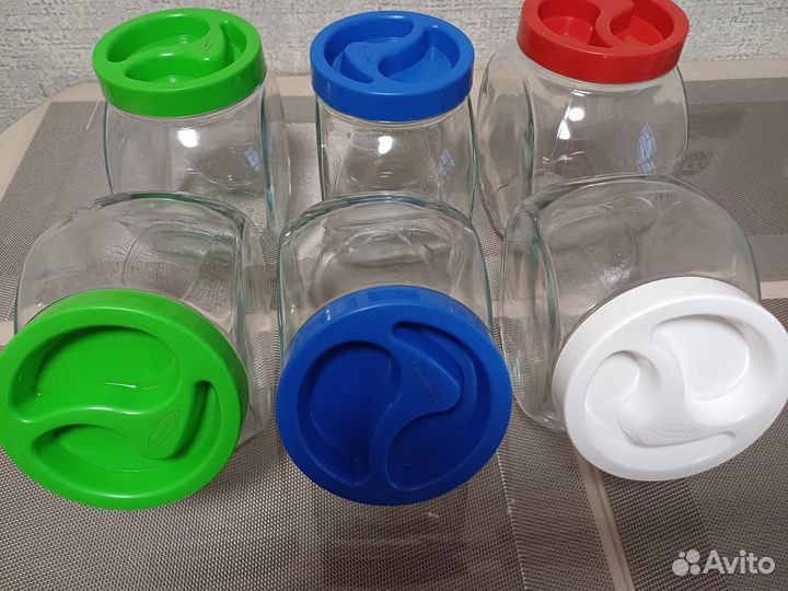 Банки для сыпучих продуктов