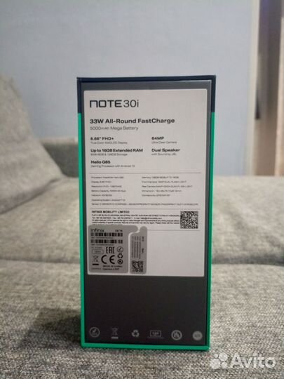 Infinix NOTE 30i, 8/128 ГБ