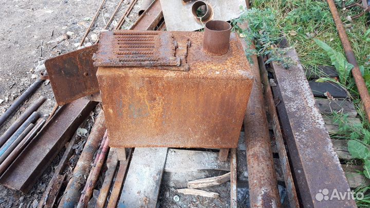 Печка буржуйка для гаража